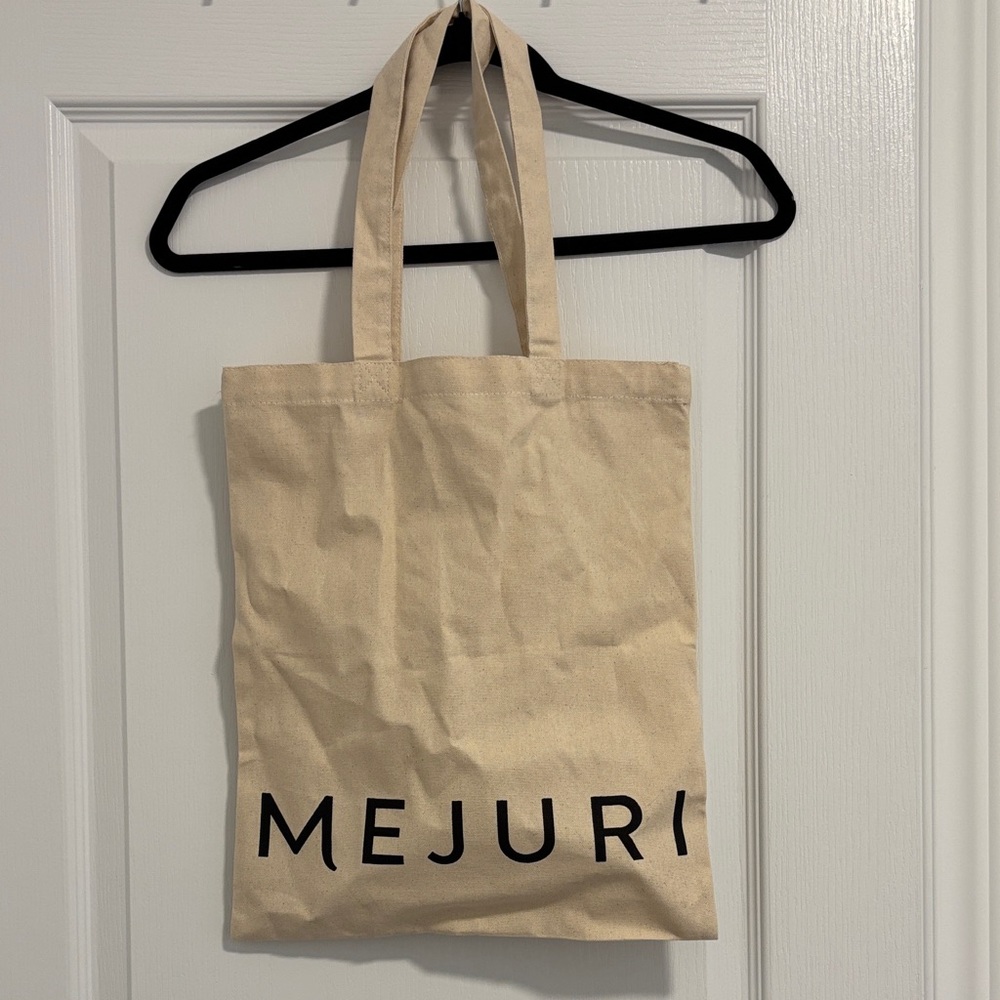 Mejuri Beige Canvas Tote